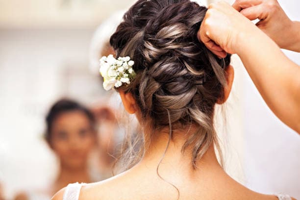 Bridal or Prom Hair Style